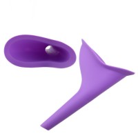 Reusable Silicone Portable Female Urinal Womens Standing Up Pee Funnel For Travel Camping Outdoor