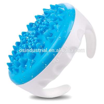 Hot Sell FDA Certification Custom Mitt Body Brush Silicone Cellulite Massager Brush